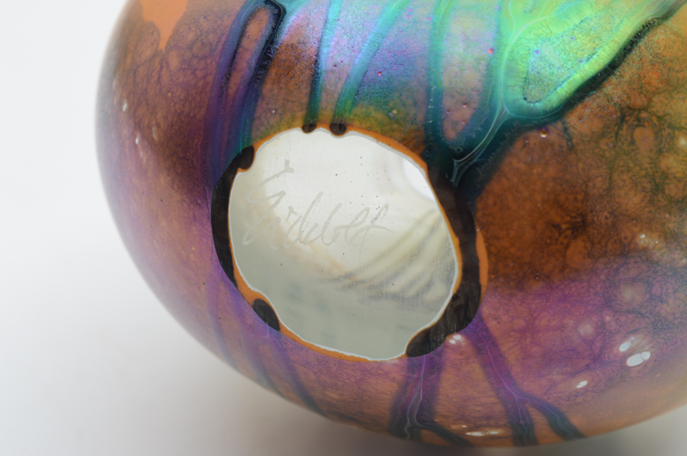 Robert Eickholt Signed Vase