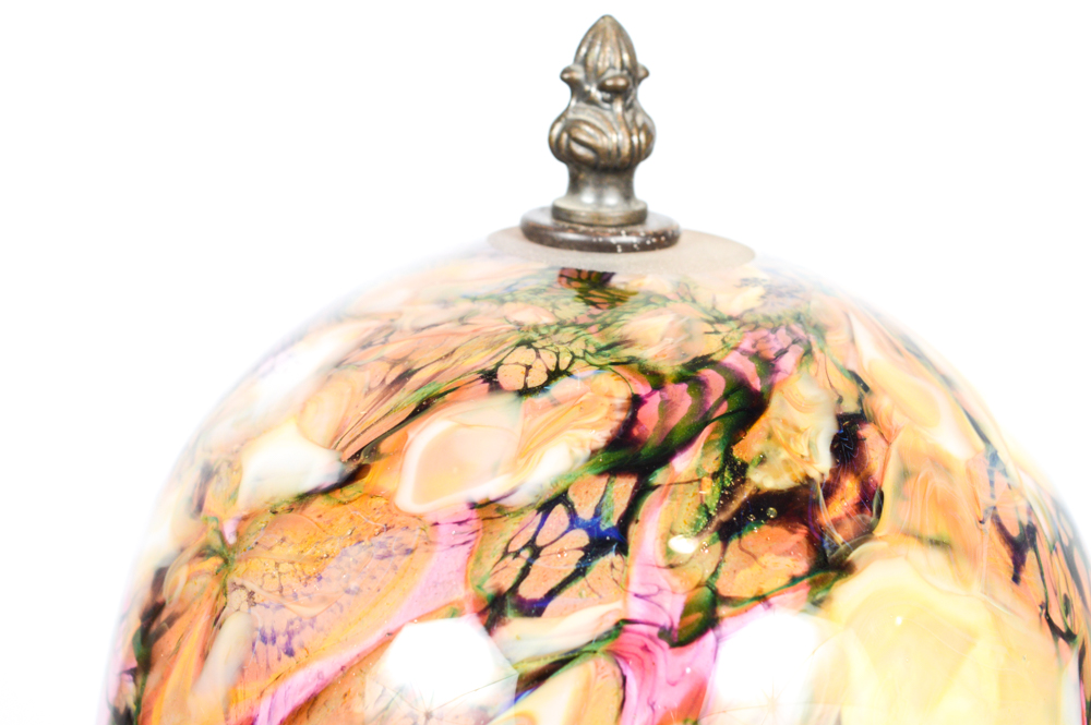 Robert Eickholt Art Glass Table Lamp