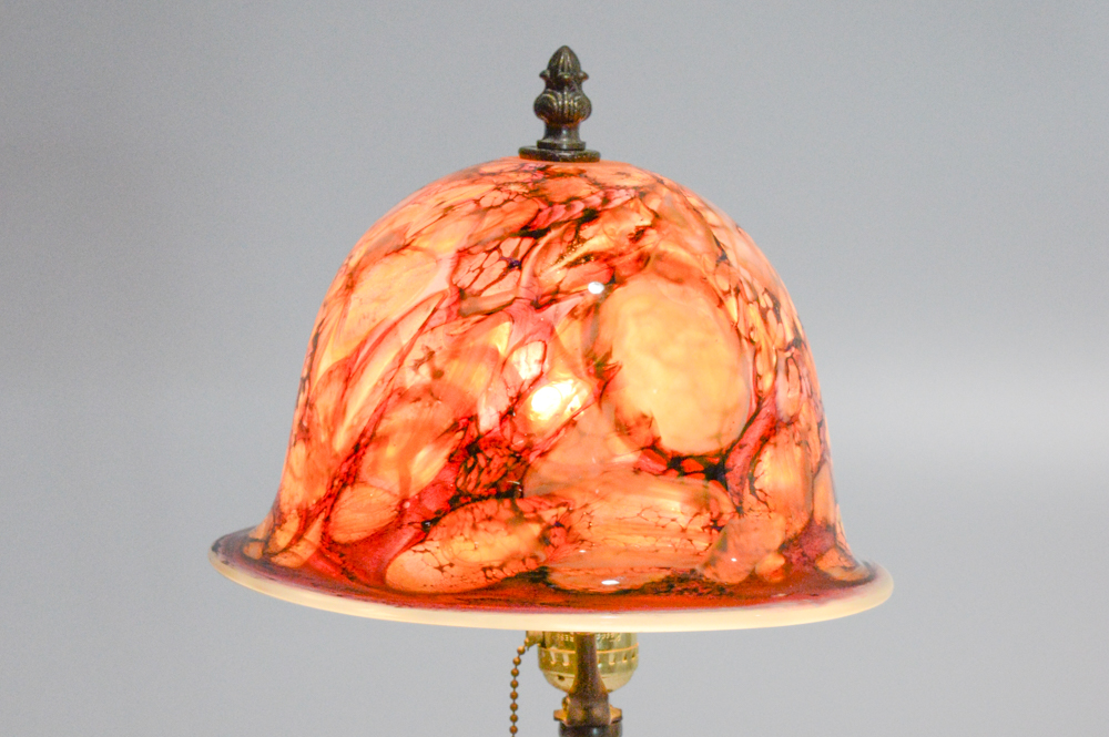 Robert Eickholt Art Glass Table Lamp
