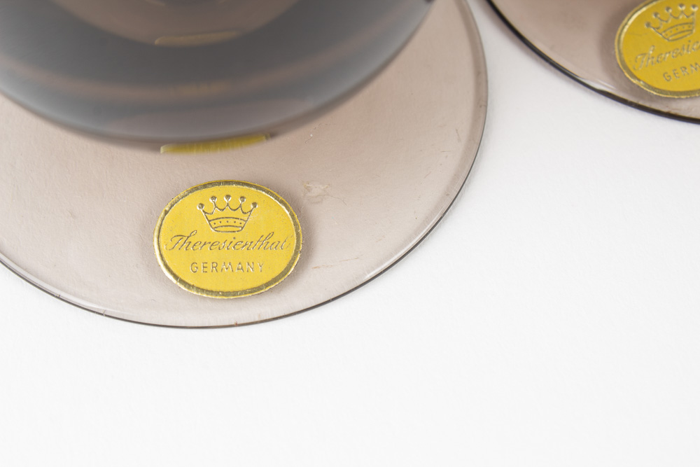 Theresienthal Germany "Catalina Topaz" Crystal Stemware