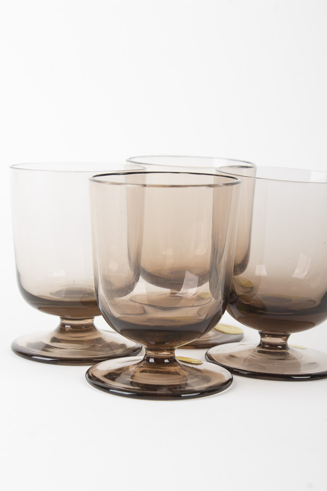 Theresienthal Germany "Catalina Topaz" Crystal Stemware