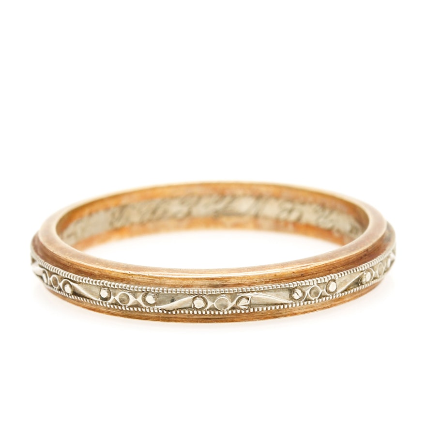 14K Yellow Gold Ring