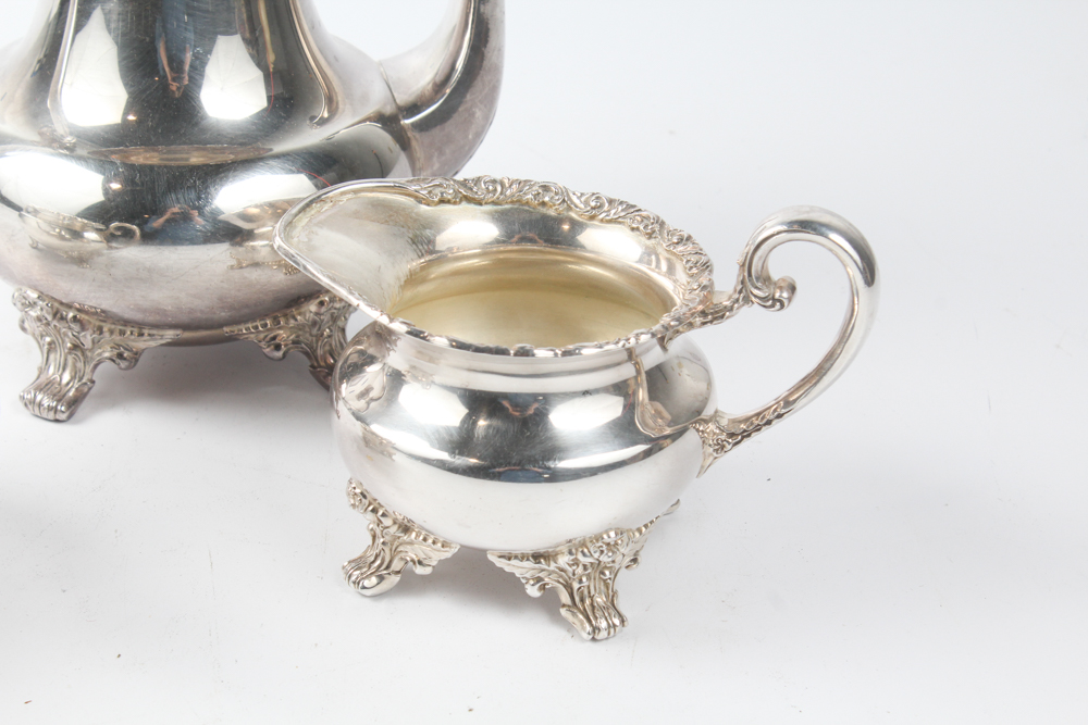 Wilcox "Saybrook Manor" Silver Plate Coffee Service