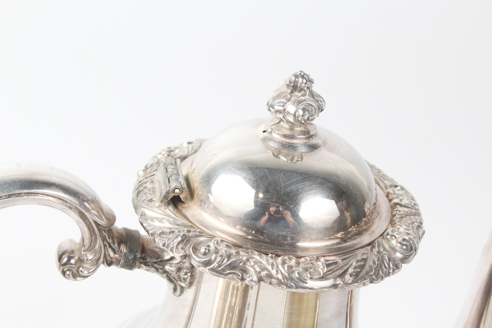 Wilcox "Saybrook Manor" Silver Plate Coffee Service