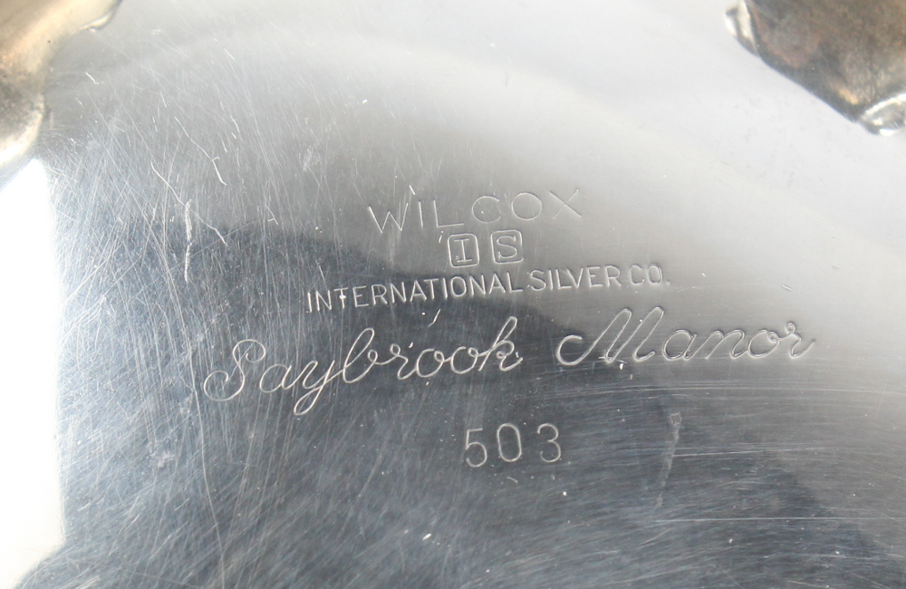 Wilcox "Saybrook Manor" Silver Plate Coffee Service