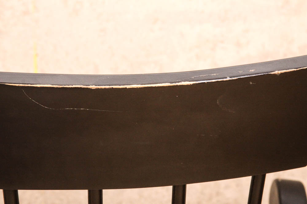 Hitchcock Style Hand Painted Rocking Chair