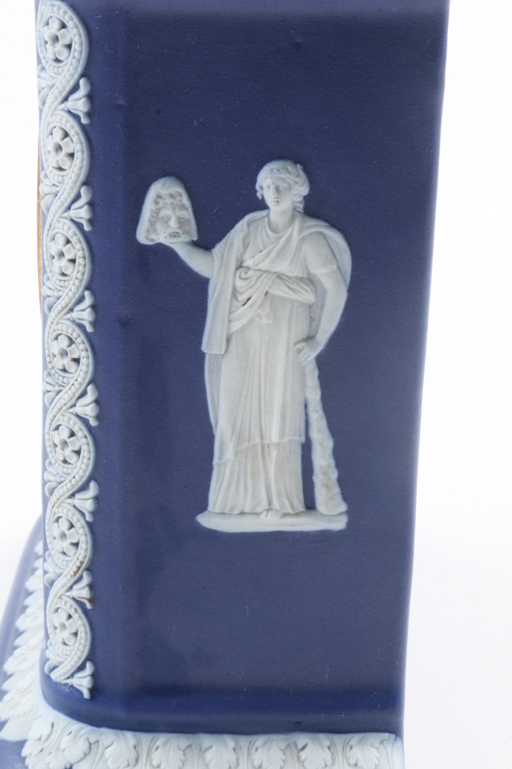 Wedgwood Cobalt Jasperware Clock