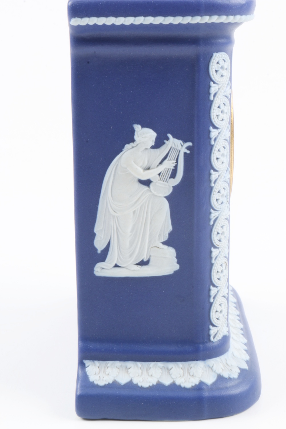 Wedgwood Cobalt Jasperware Clock