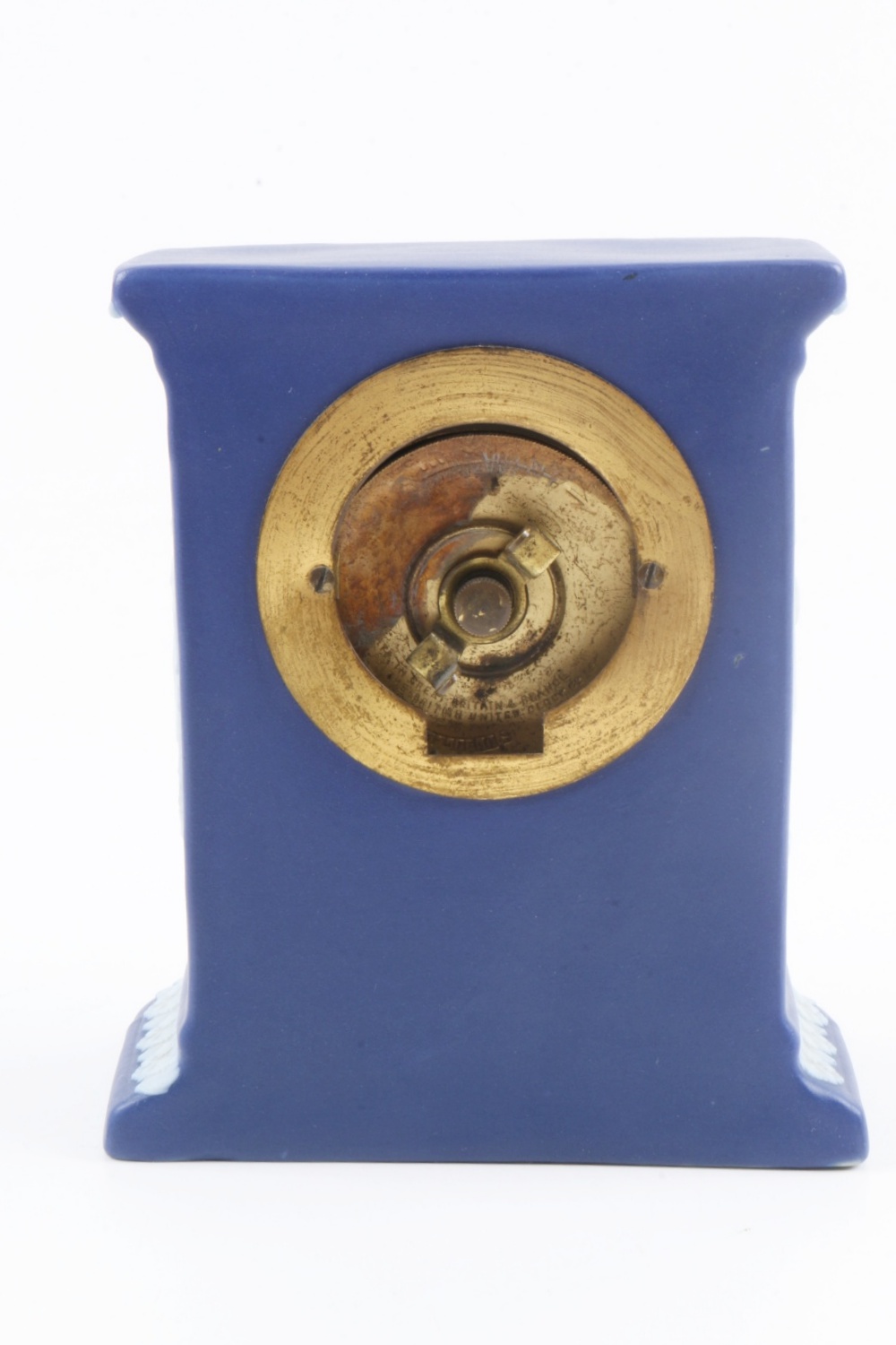 Wedgwood Cobalt Jasperware Clock