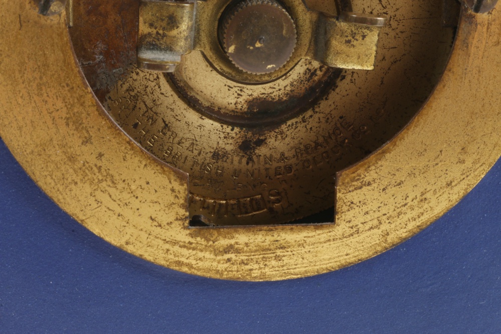 Wedgwood Cobalt Jasperware Clock