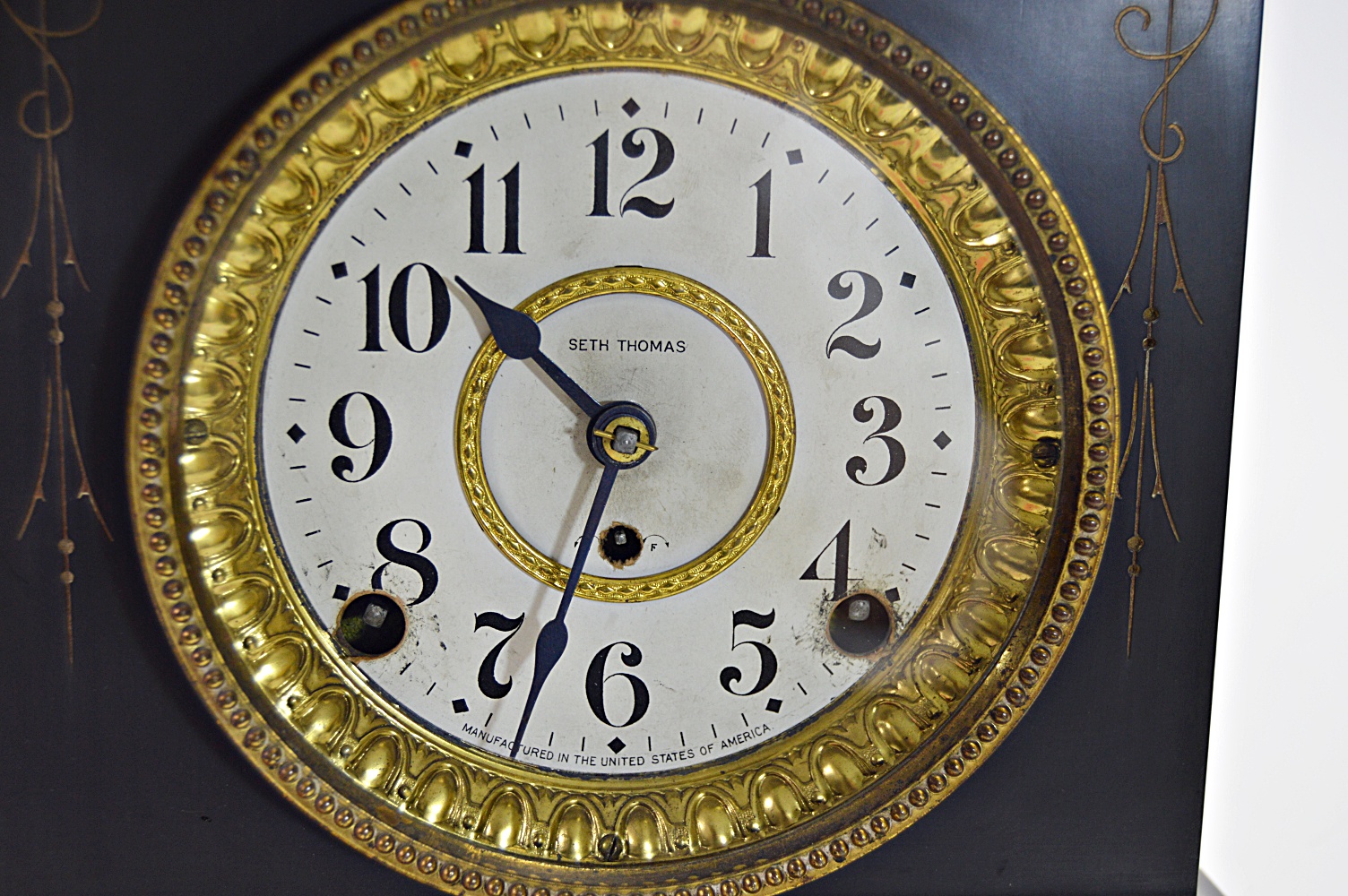 1880s Seth Thomas "Adamantine" Mantle Clock