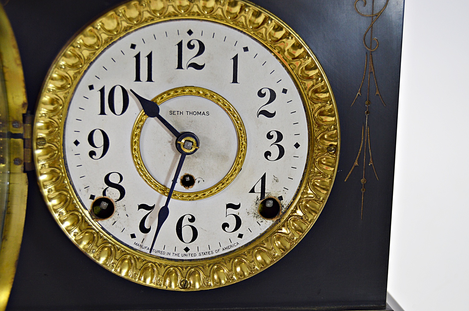 1880s Seth Thomas "Adamantine" Mantle Clock