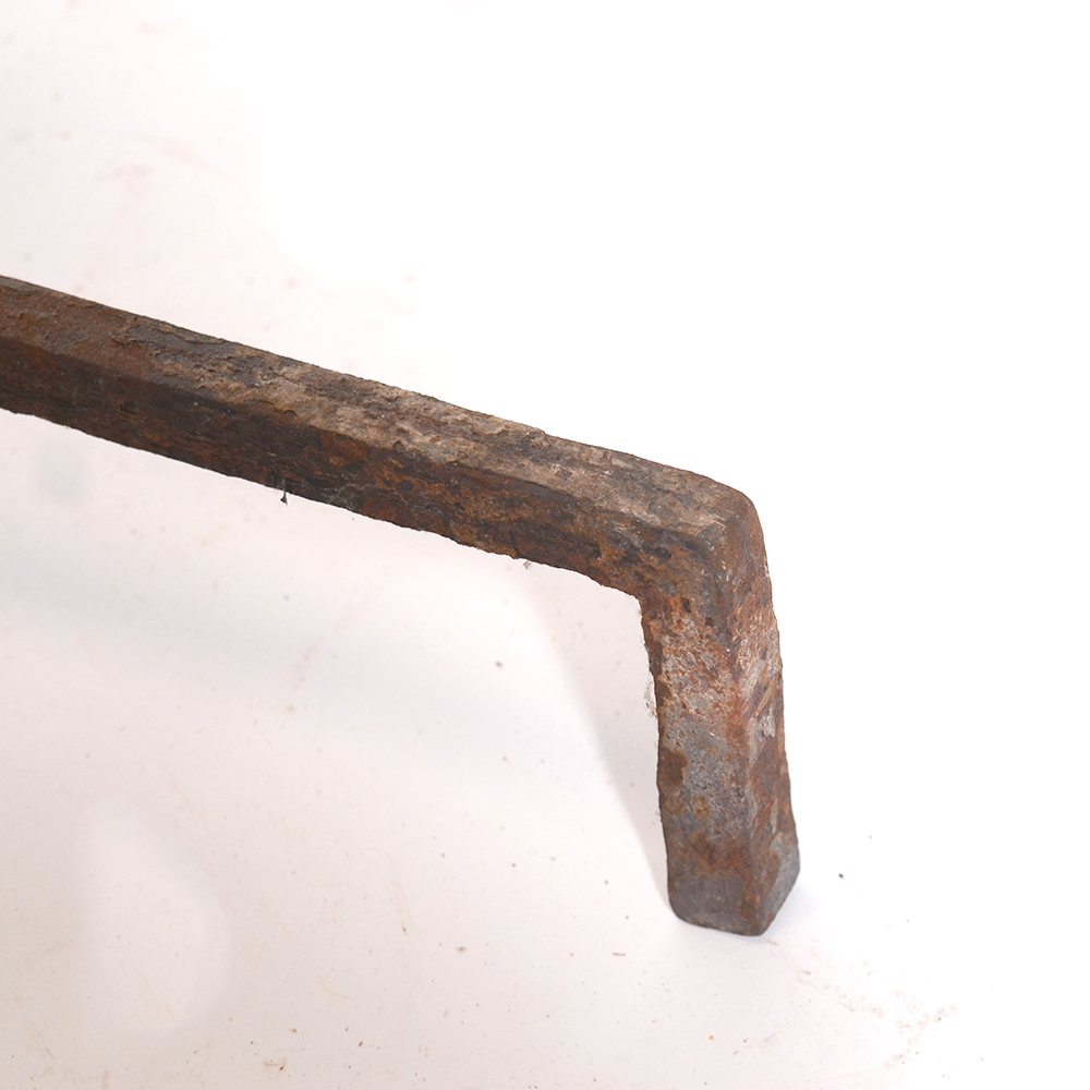 Early 19th Century Federal Brass Andirons