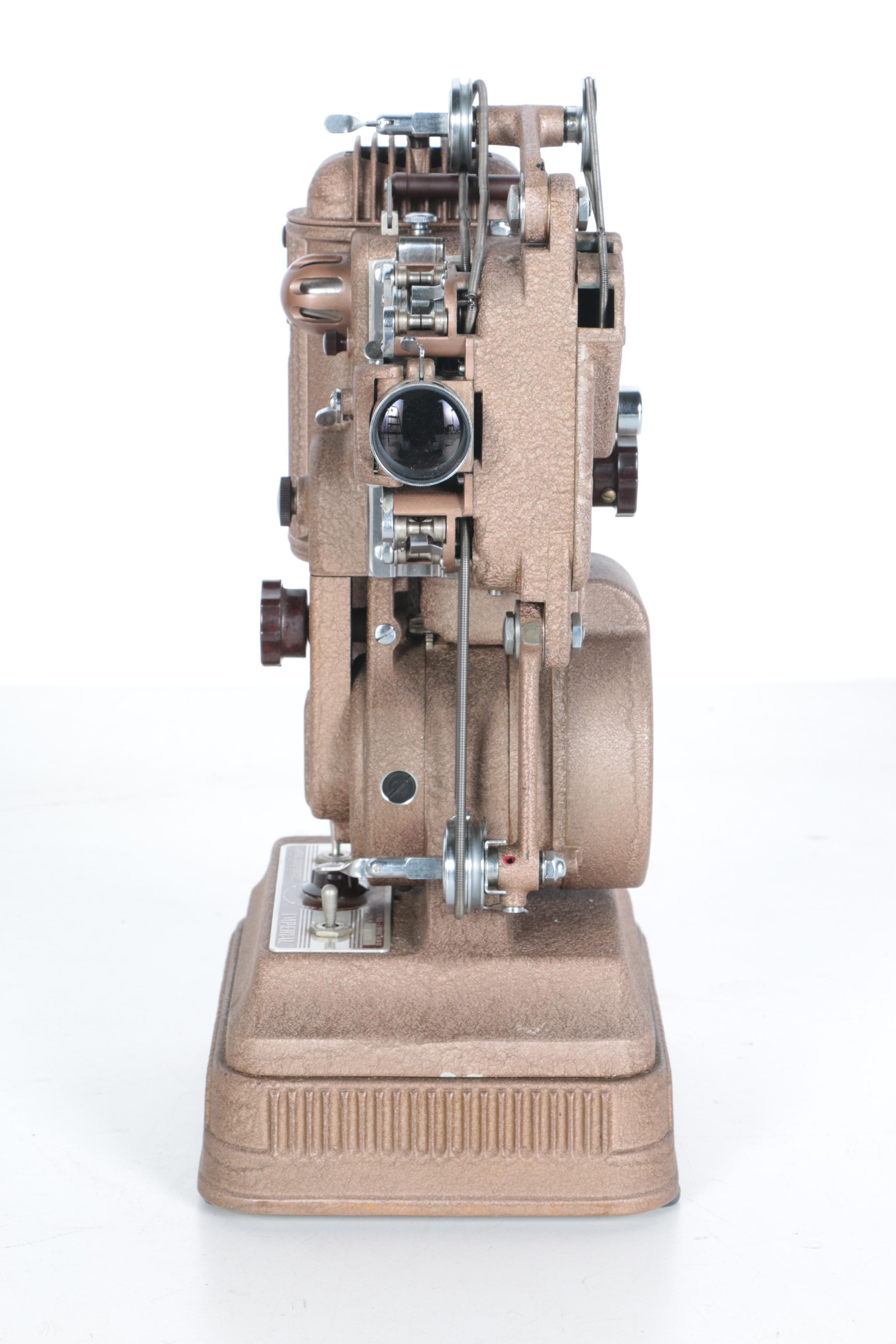 Vintage Ampro Precision Projector, Screen and Accessories