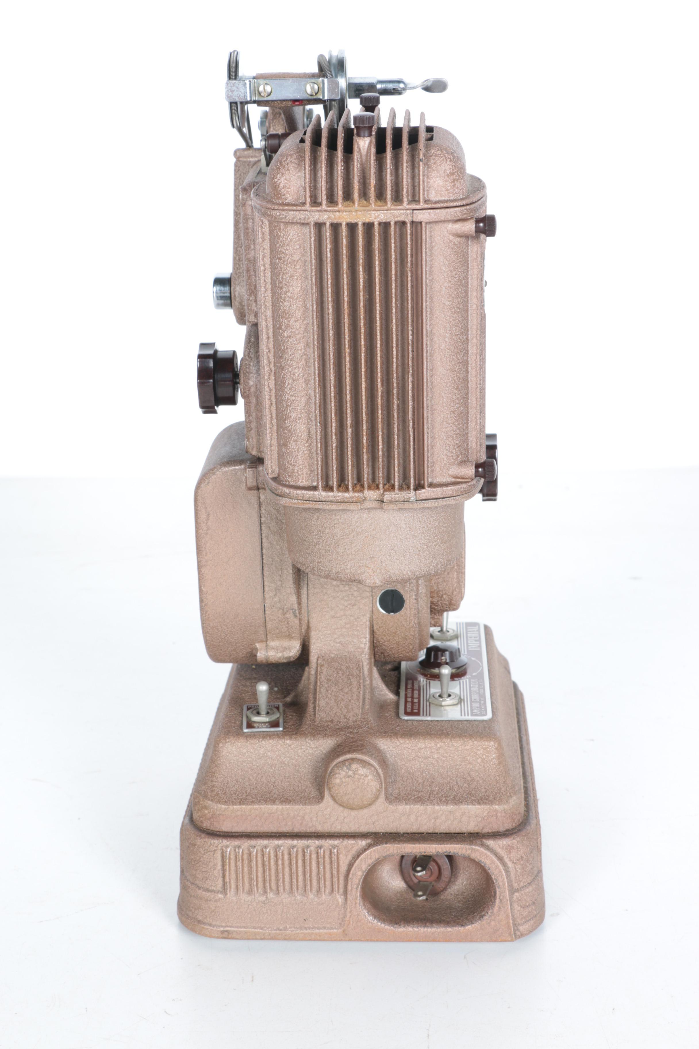 Vintage Ampro Precision Projector, Screen and Accessories