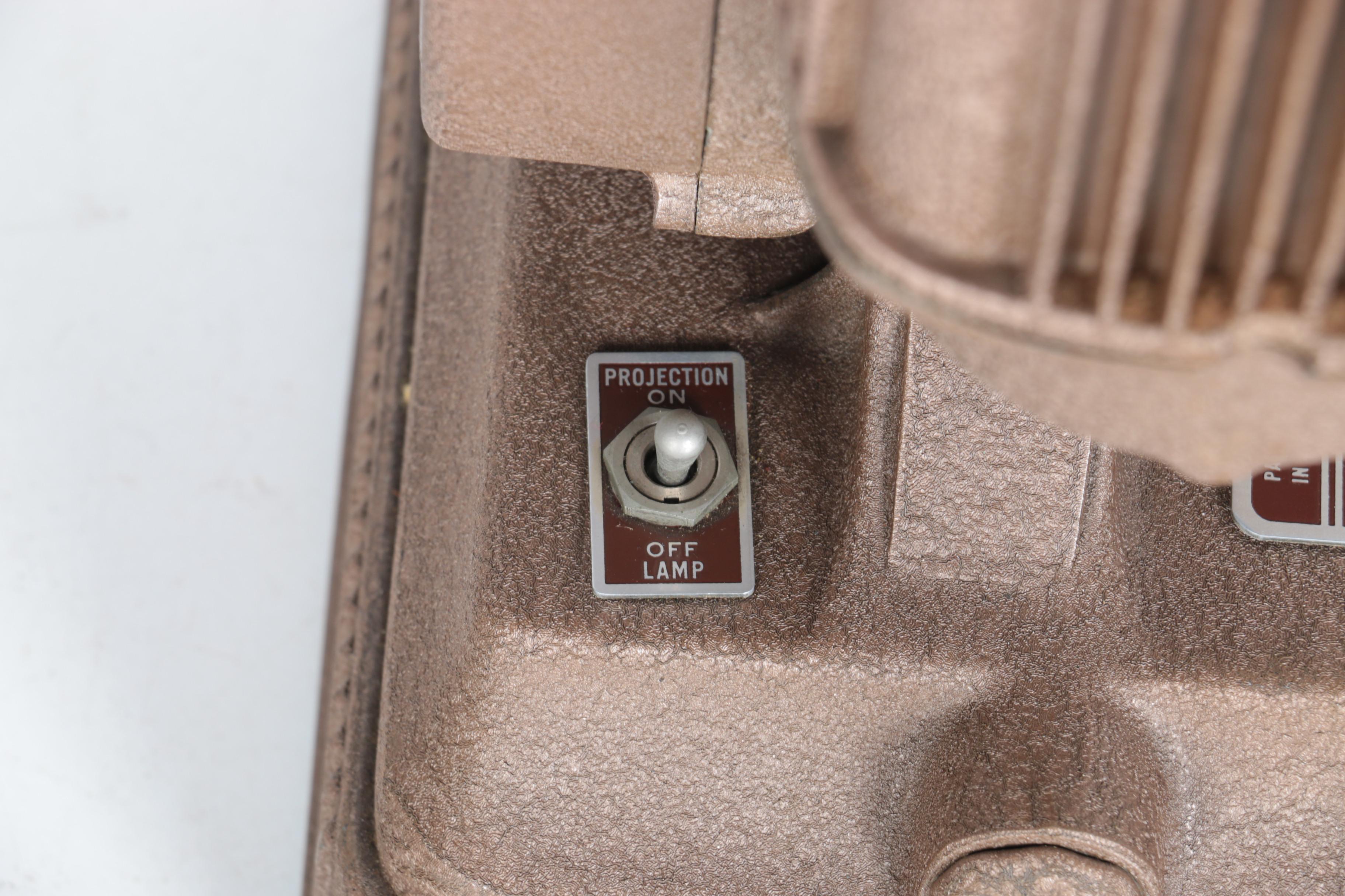 Vintage Ampro Precision Projector, Screen and Accessories