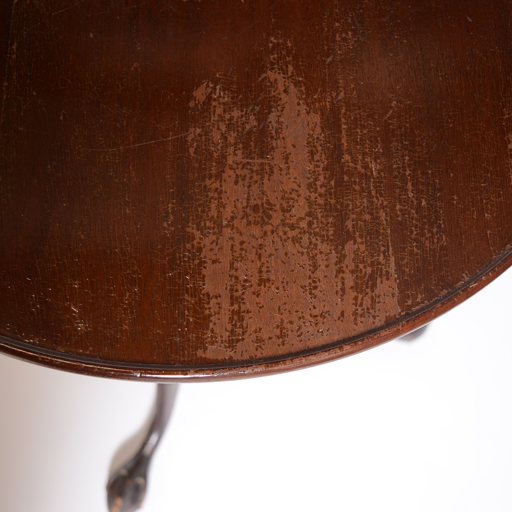 Antique Chippendale Style Tilt-Top Candlestand