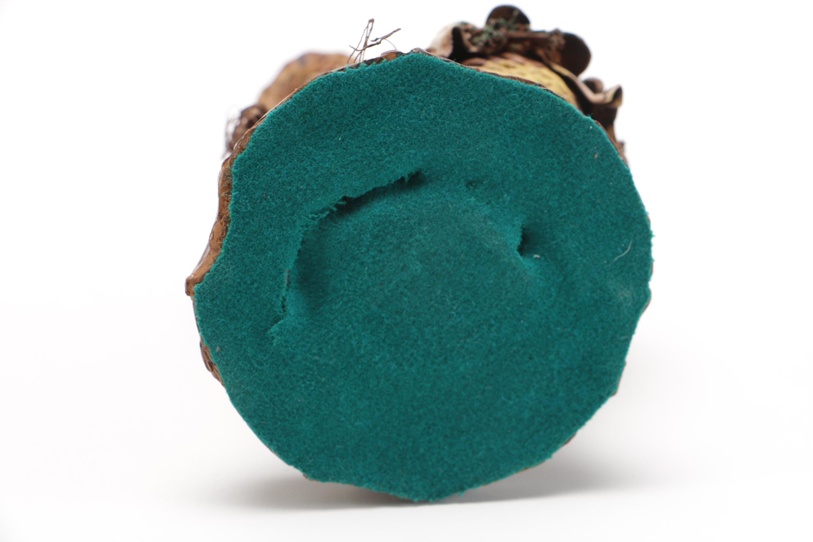 Handmade Terracotta Fisherman Figurine by Angela Tripi