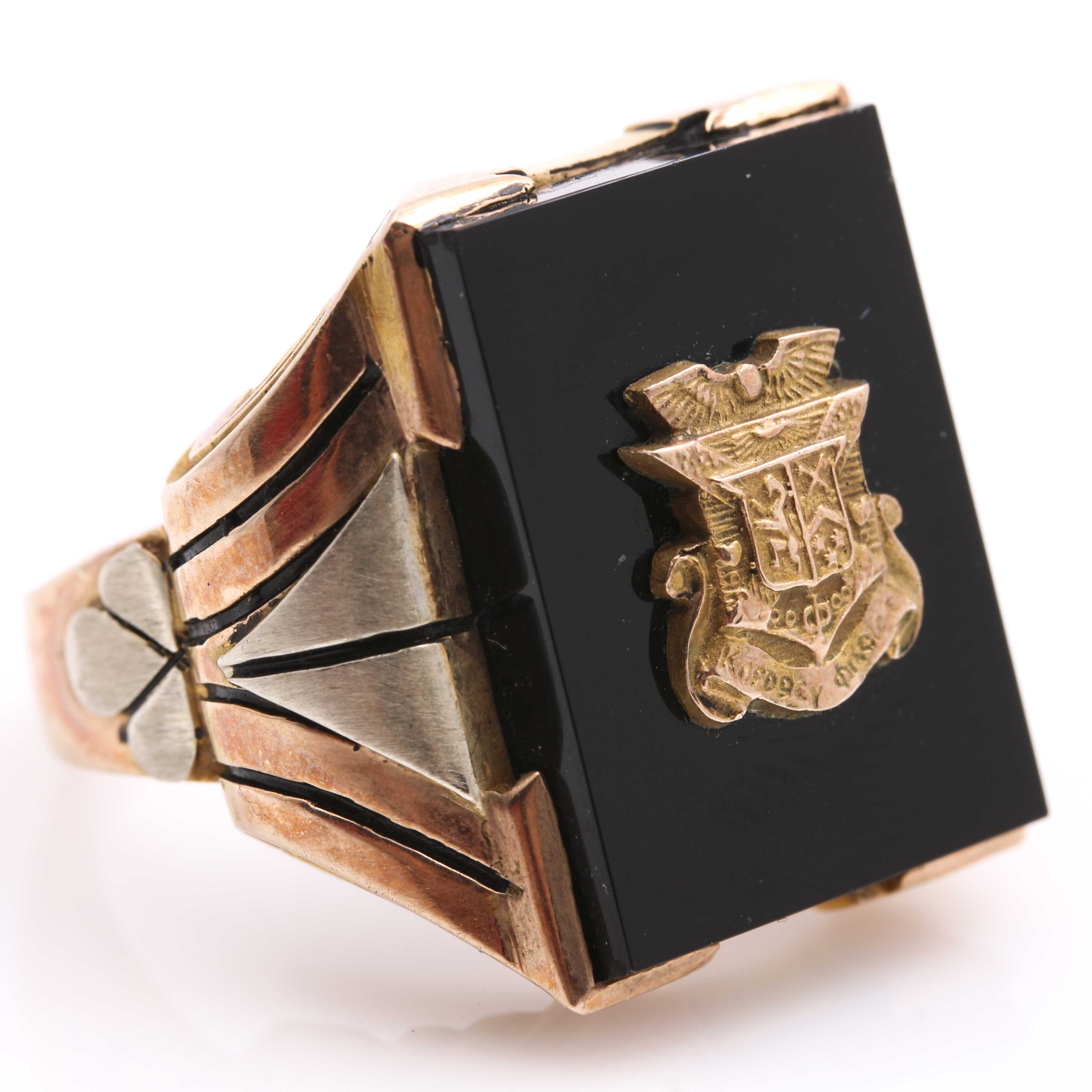 Pair of Vintage Class Rings