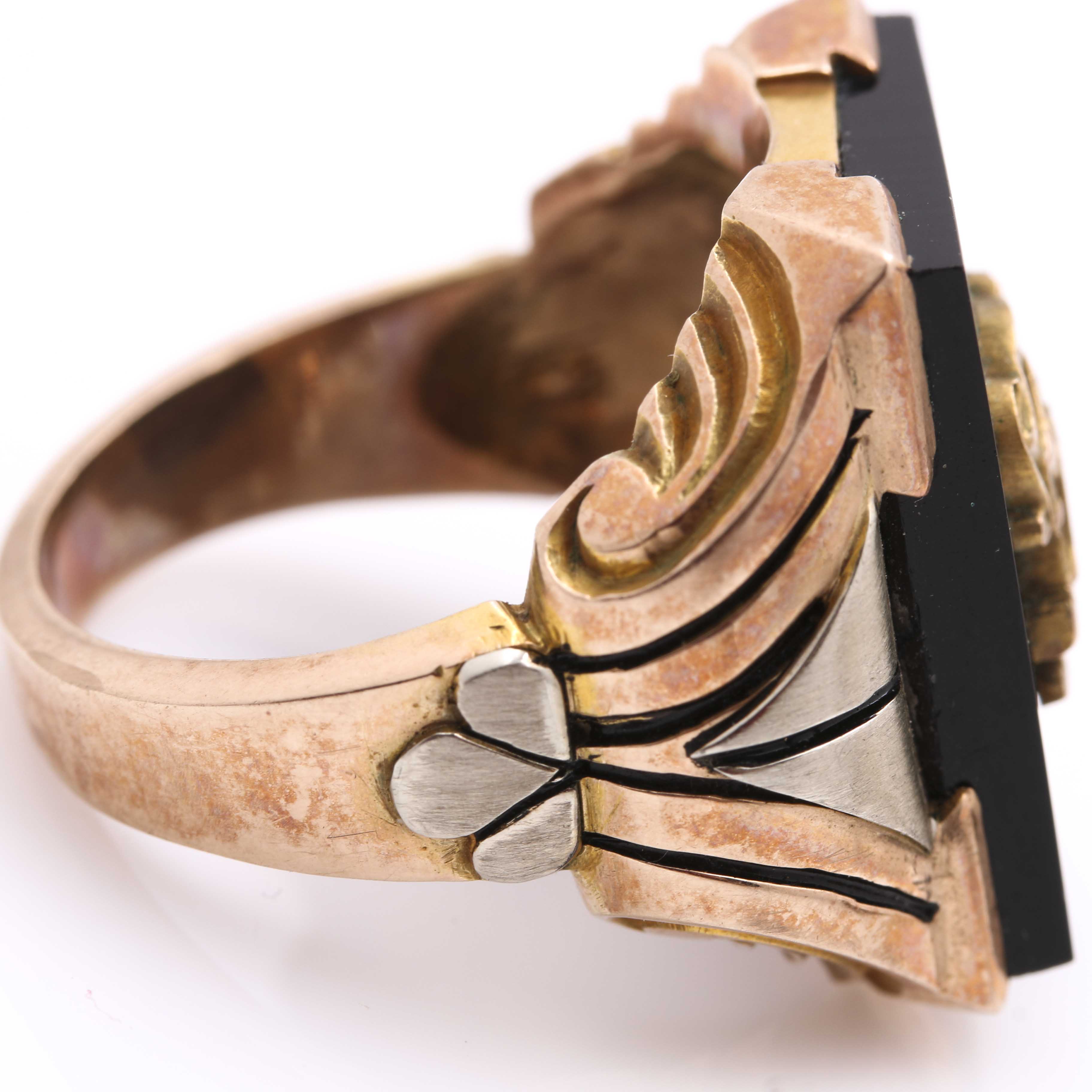 Pair of Vintage Class Rings