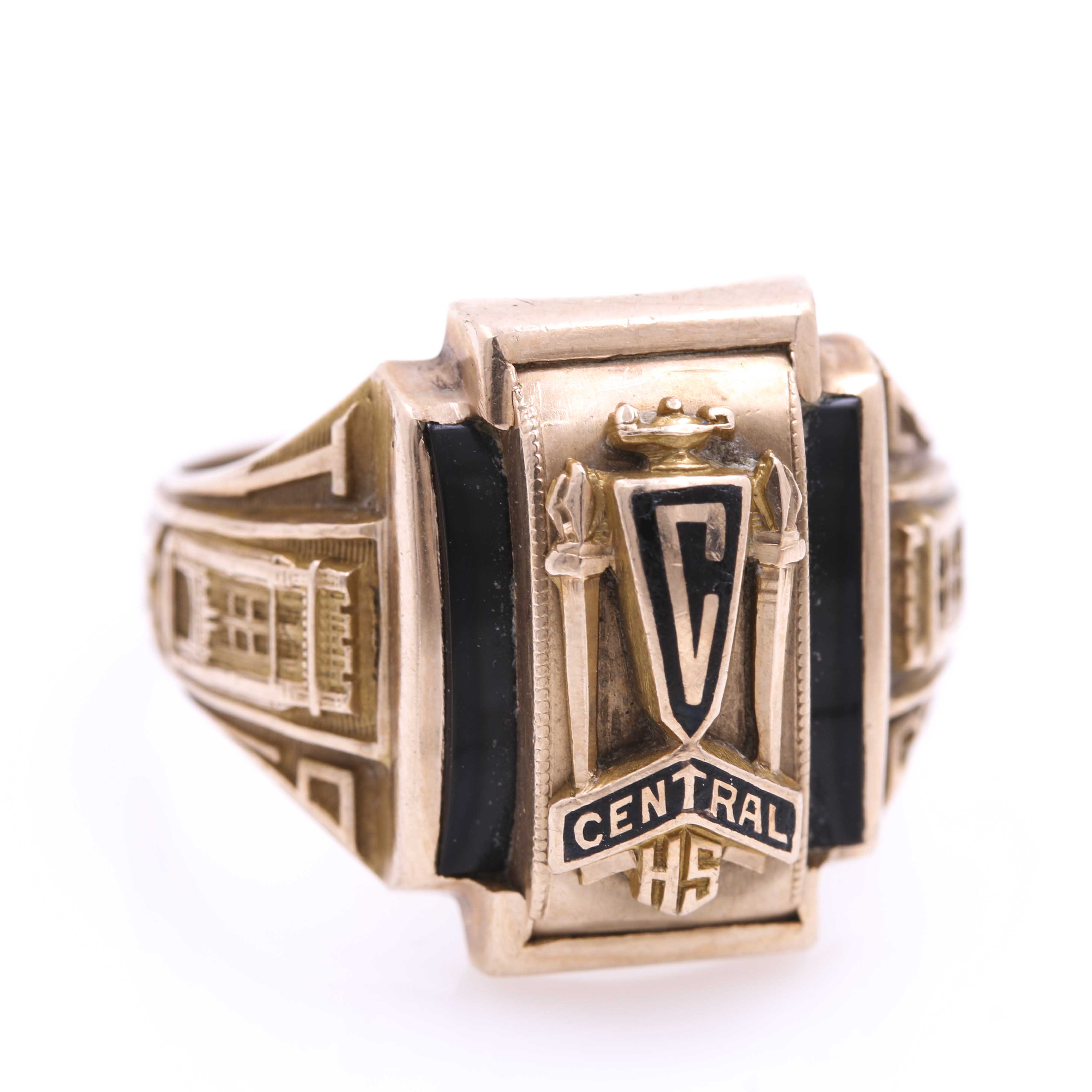 Pair of Vintage Class Rings