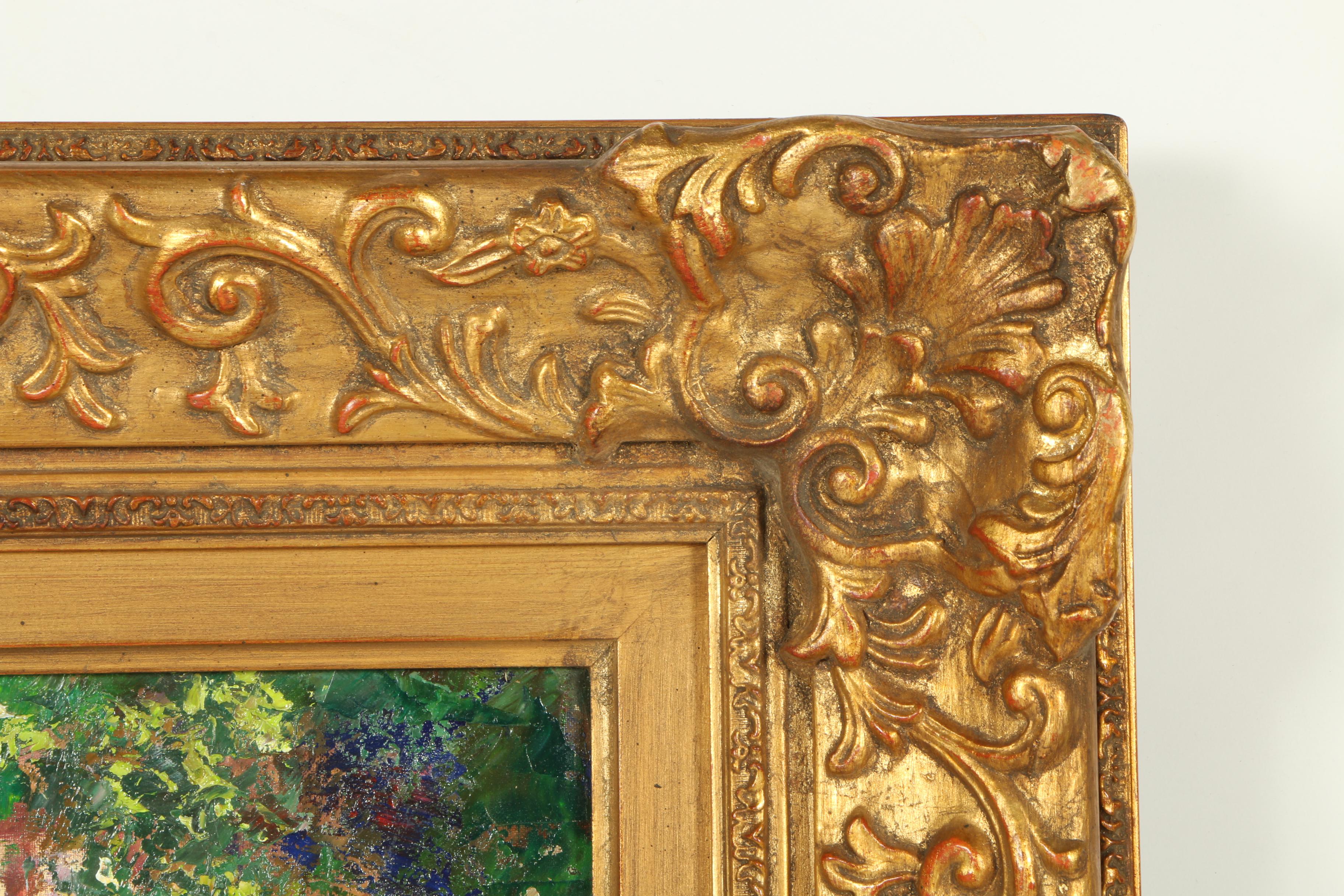 Christian Jereczek Oil Painting on Canvas "Stairway"