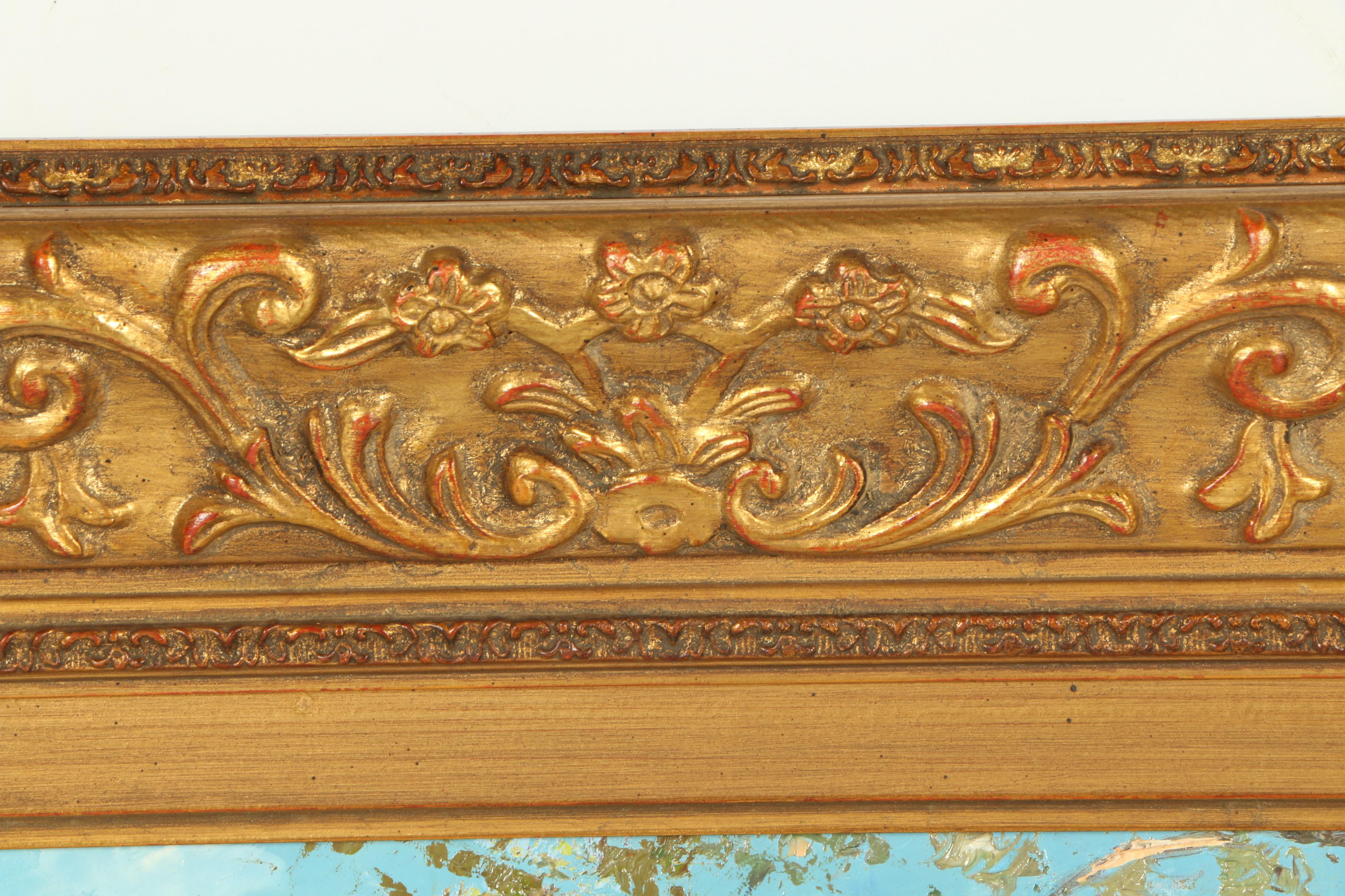 Christian Jereczek Oil Painting on Canvas "Stairway"