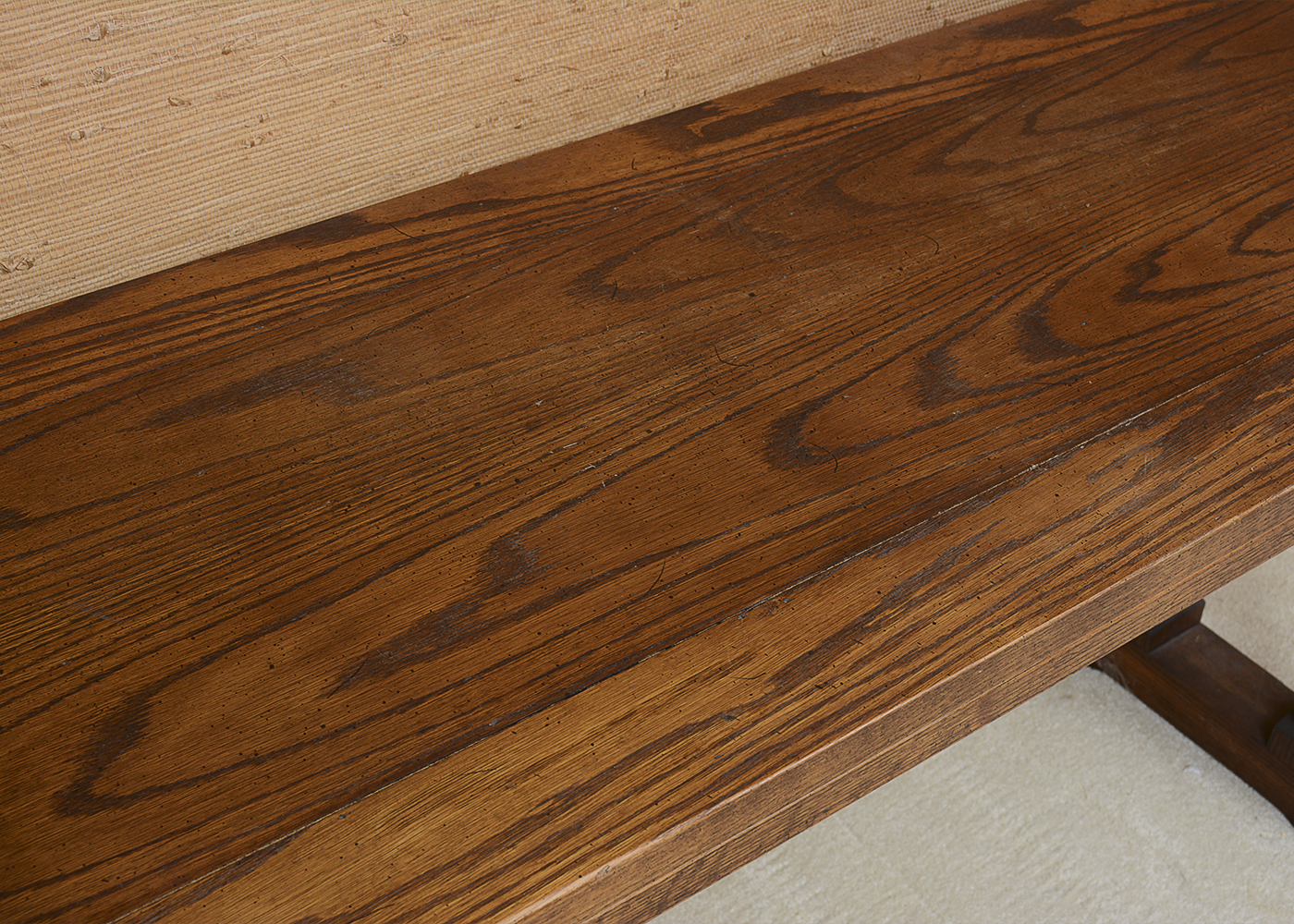 Vintage Oak Console or Dining Table