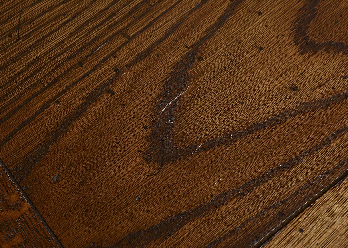 Vintage Oak Console or Dining Table