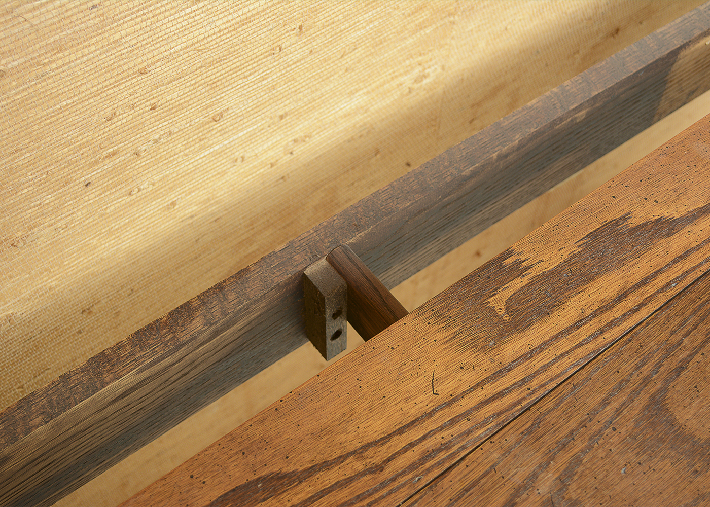 Vintage Oak Console or Dining Table