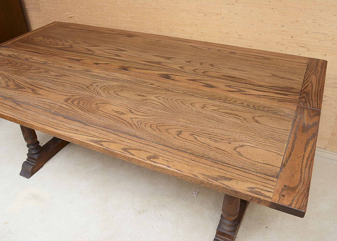 Vintage Oak Console or Dining Table