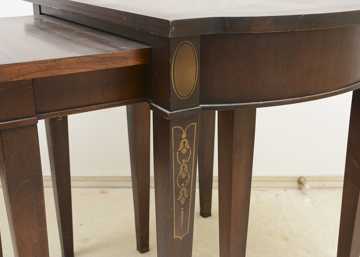Vintage Federal Style Nesting Tables