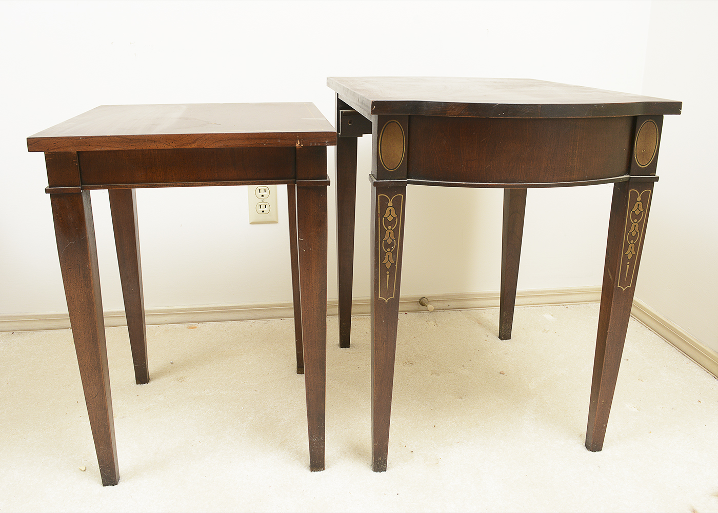 Vintage Federal Style Nesting Tables