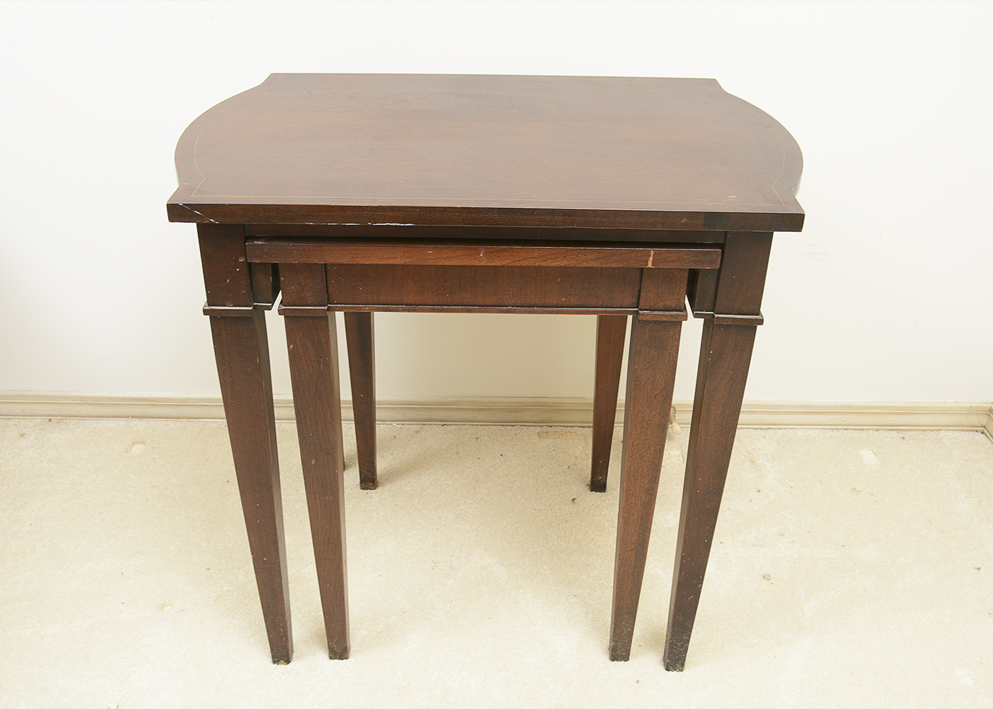 Vintage Federal Style Nesting Tables