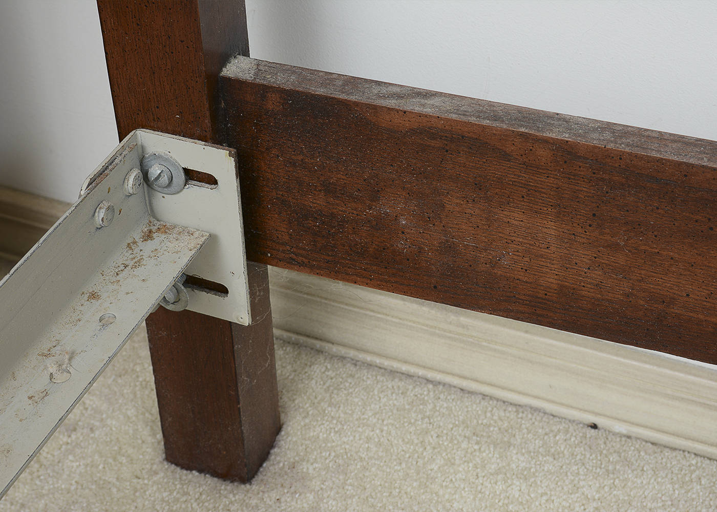 Davis Cabinet Company King-Size Bed and Nightstands