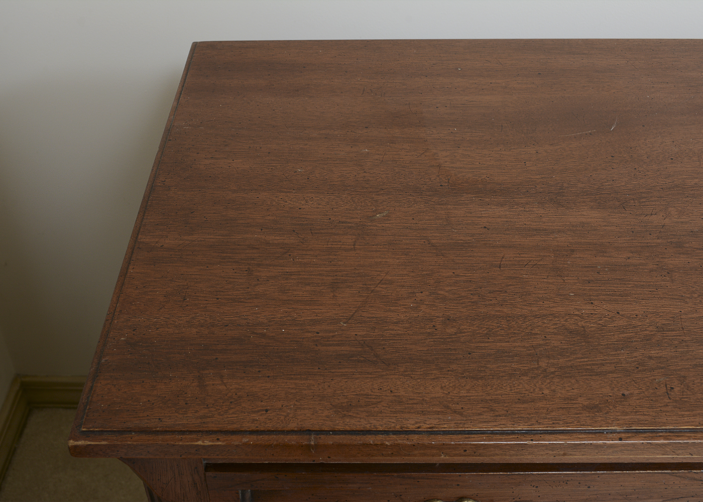 Davis Cabinet Company King-Size Bed and Nightstands