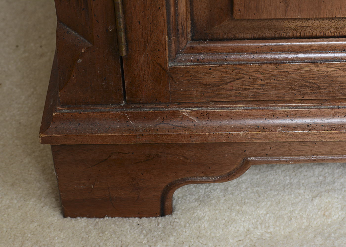 Davis Cabinet Company King-Size Bed and Nightstands