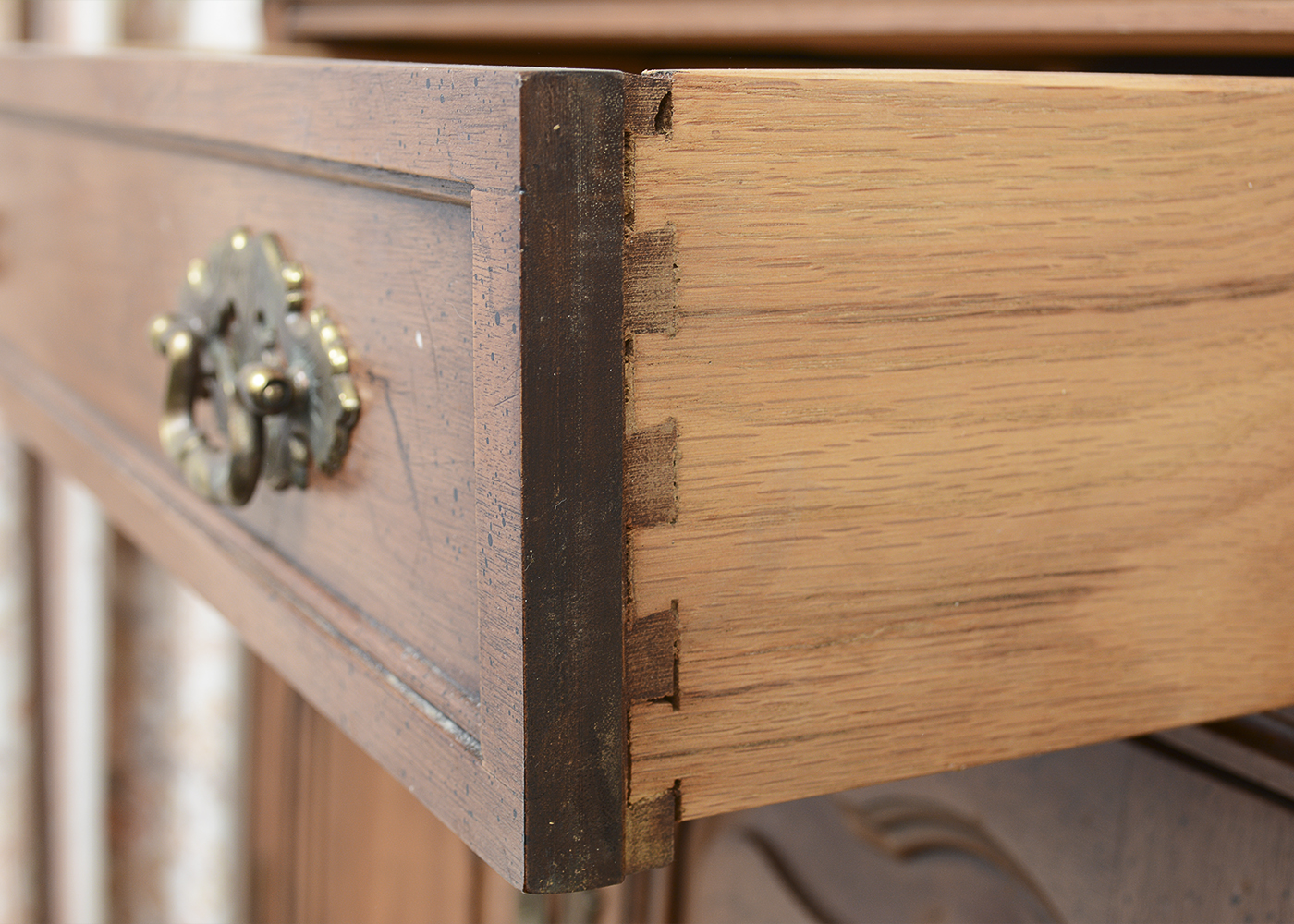 Davis Cabinet Company King-Size Bed and Nightstands