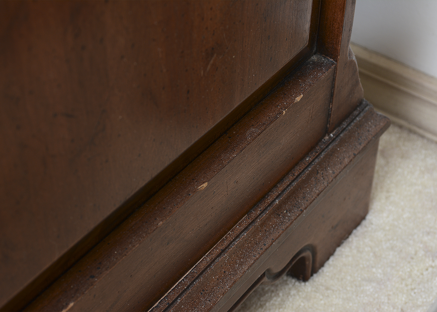 Davis Cabinet Company King-Size Bed and Nightstands