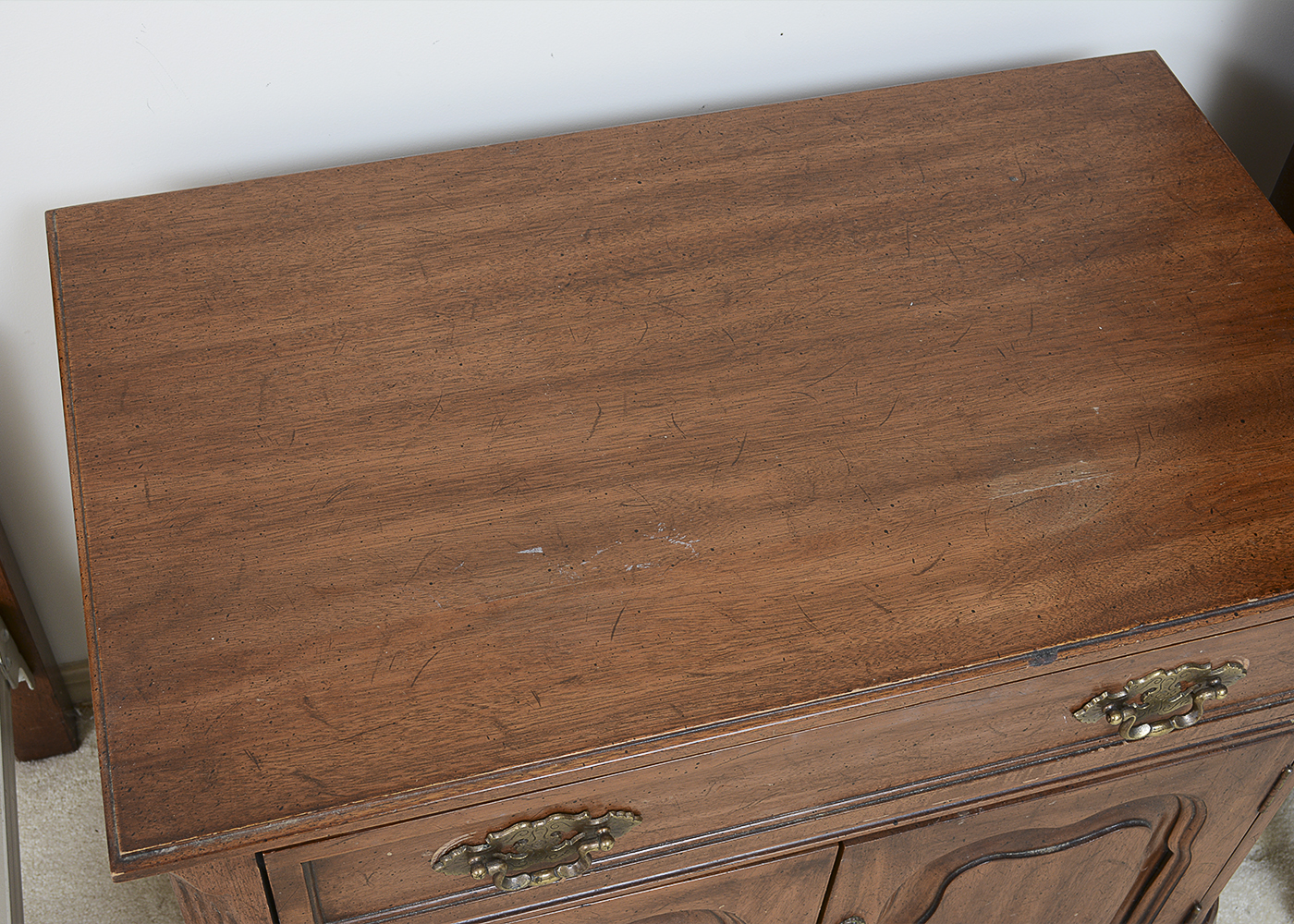 Davis Cabinet Company King-Size Bed and Nightstands