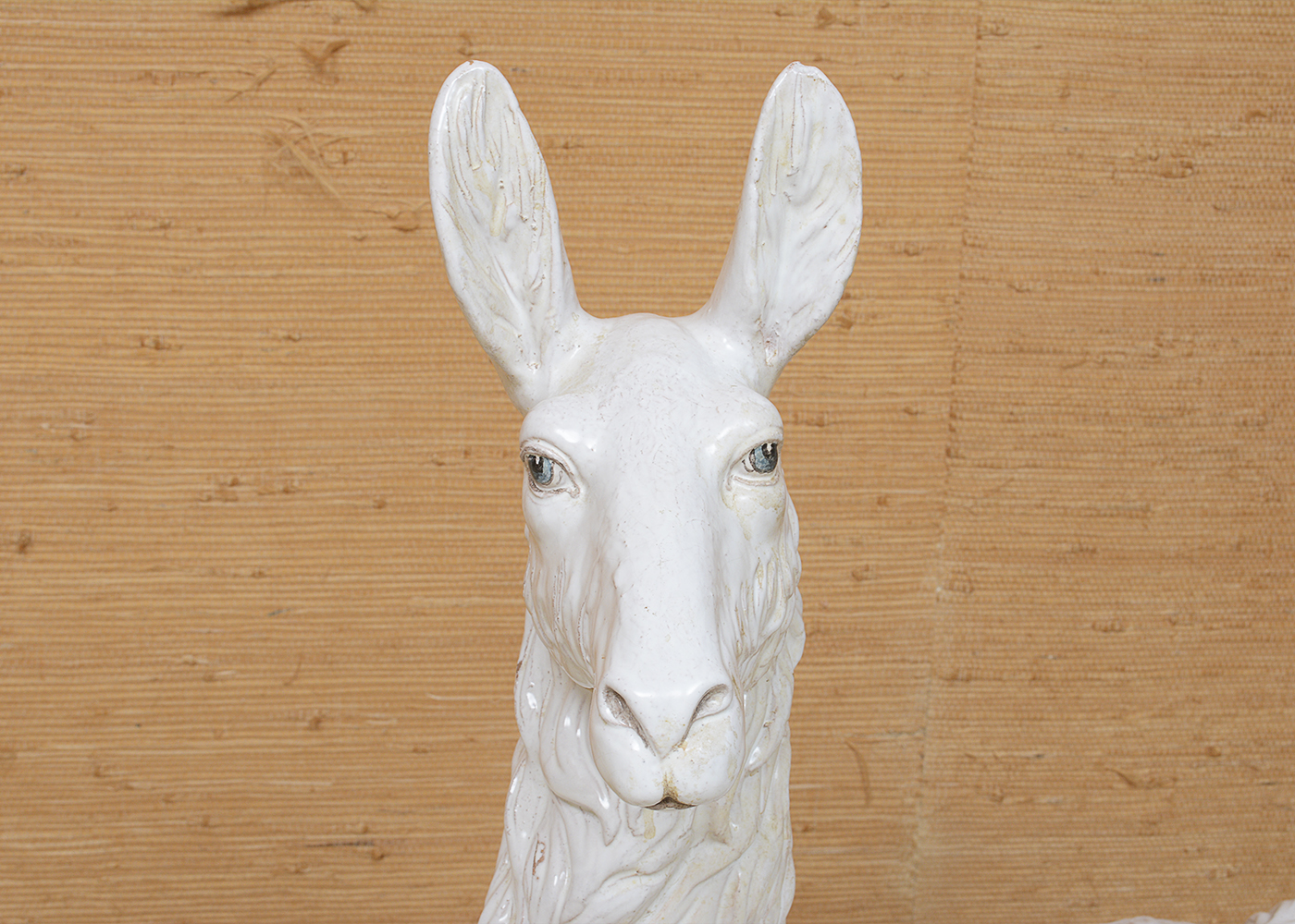 Substantial Italian Llama Ceramic Sculpture