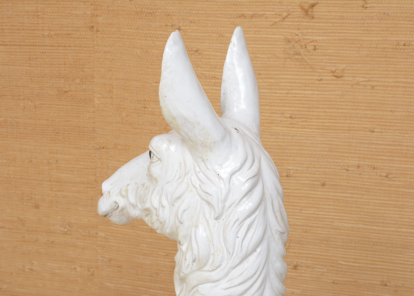 Substantial Italian Llama Ceramic Sculpture