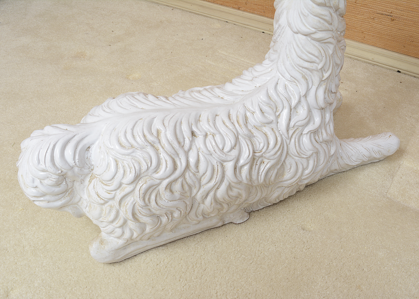 Substantial Italian Llama Ceramic Sculpture