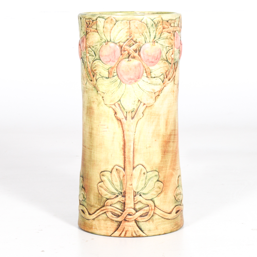 Weller Pottery "Baldin Apple" Umbrella Stand