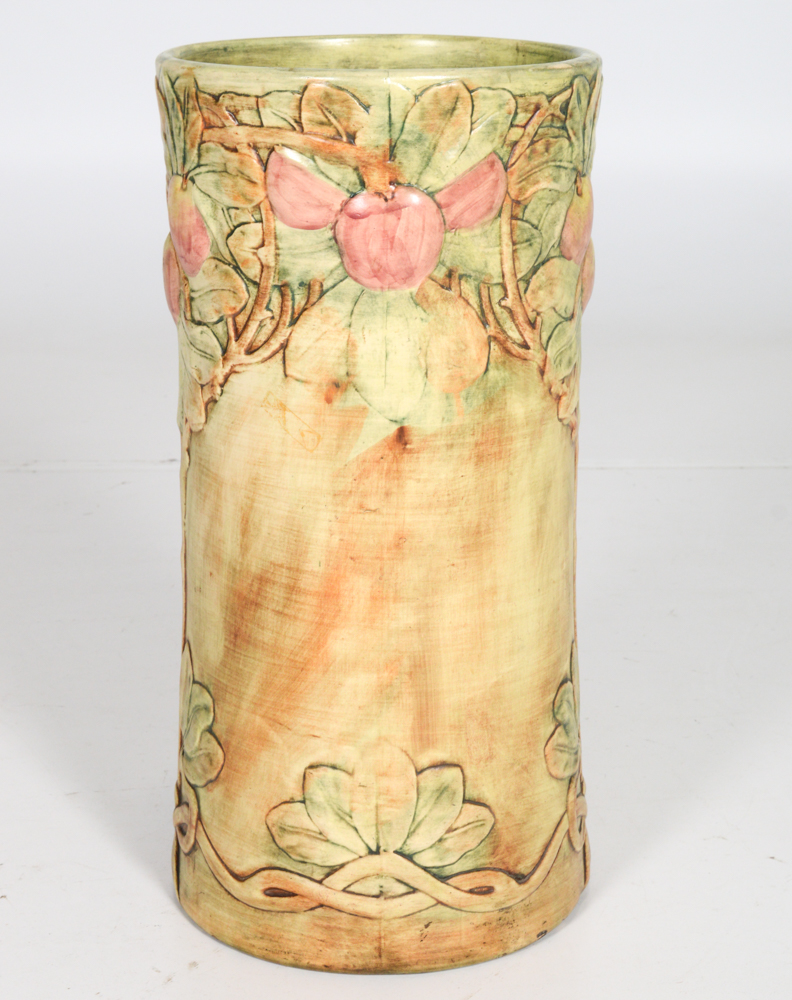 Weller Pottery "Baldin Apple" Umbrella Stand