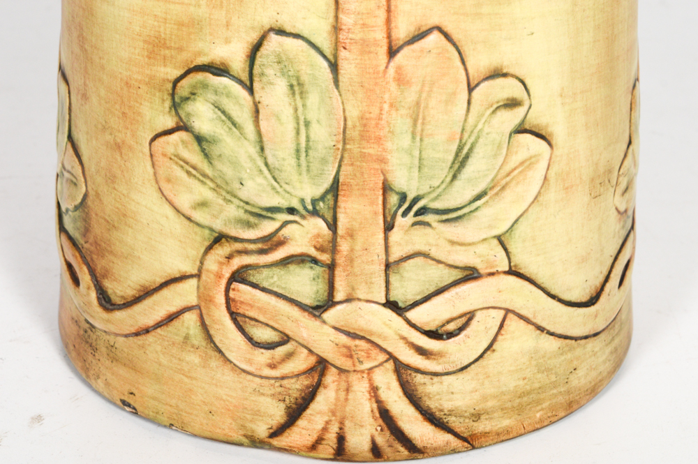 Weller Pottery "Baldin Apple" Umbrella Stand