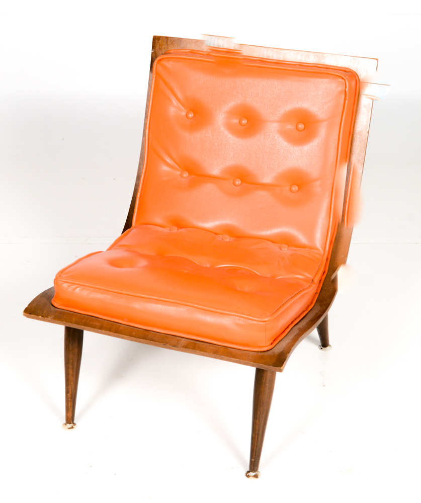 Mid Century Modern Bent Wood Chair