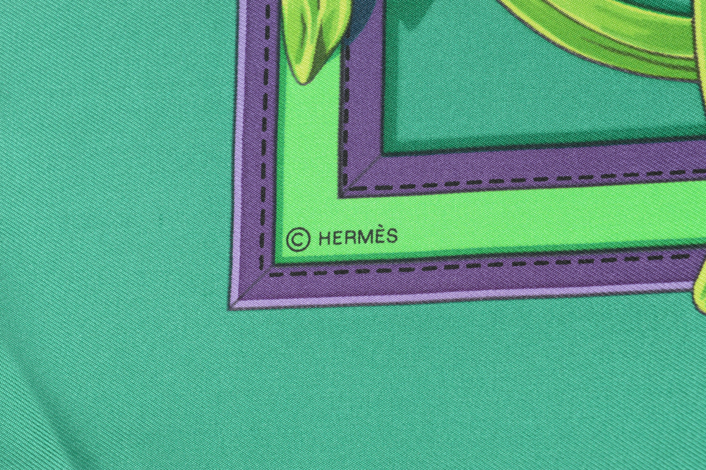 Hermès "La Ronde des Jockeys" Silk Scarf