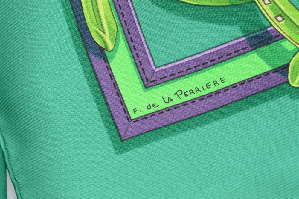 Hermès "La Ronde des Jockeys" Silk Scarf