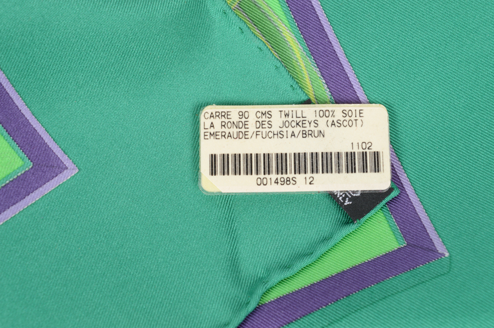 Hermès "La Ronde des Jockeys" Silk Scarf